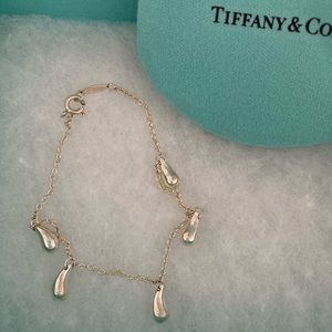 Elsa Peretti sterling silver bean bracelet